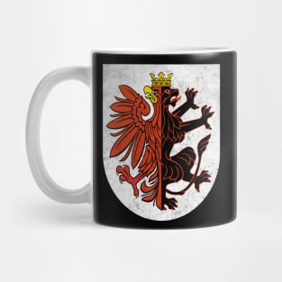 Kuyavian-Pomeranian Voivodeship / Poland Vintage Look Design Mug